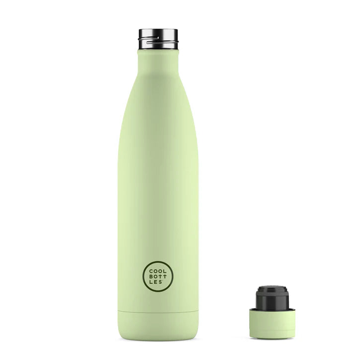בקבוק ירוק פסטל 750 מל COOL BOTTLES