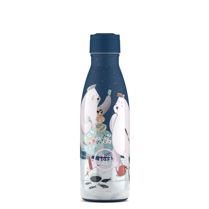 בקבוק דובי כחול 350 מל COOL BOTTLES