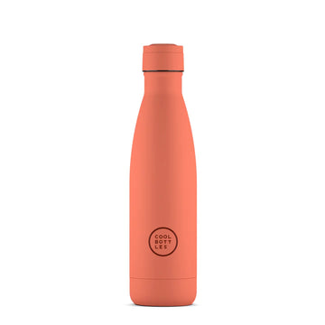 בקבוק כתום אלמוג פסטל 500 מל COOL BOTTLES