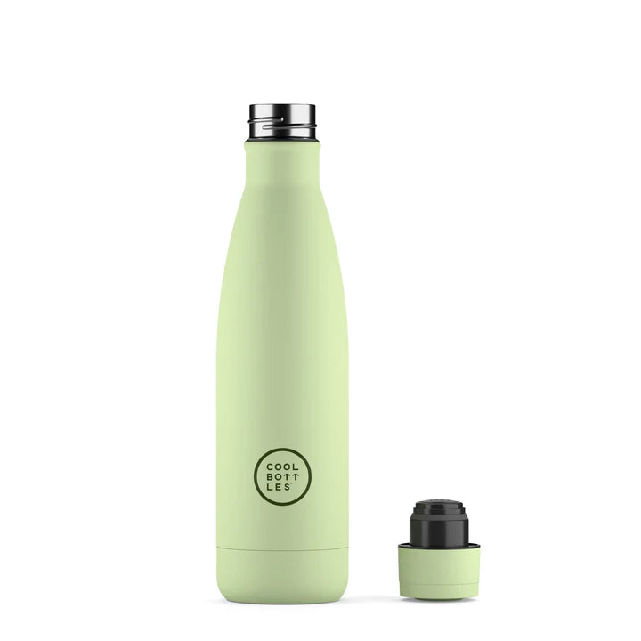 בקבוק ירוק פסטל 500 מל COOL BOTTLES