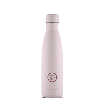 בקבוק ורוד פסטל 500 מל COOL BOTTLES