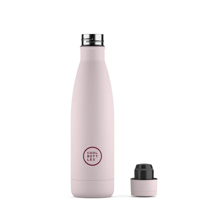 בקבוק ורוד פסטל 500 מל COOL BOTTLES